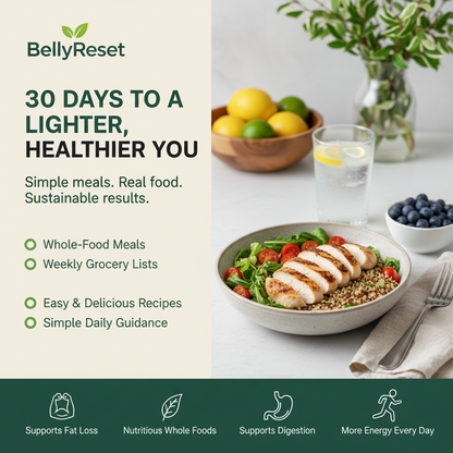 BellyReset – 30-Day Belly Fat Meal Plan