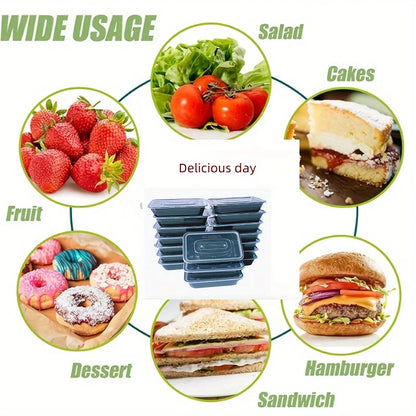 FreshPrep Meal Containers (5/10/20 Pack)